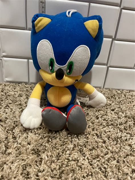 Sonic the Hedgehog Plush - Etsy