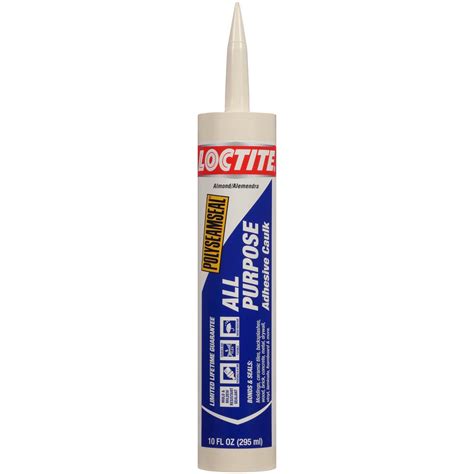 Loctite Polyseamseal 10 fl. oz. Almond All-Purpose Adhesive Caulk (12 ...