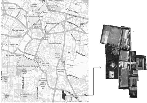 Location map of the Christ University Campus | Download Scientific Diagram