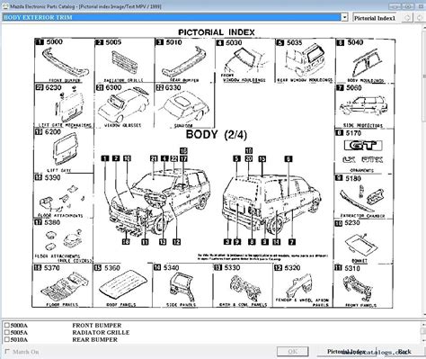 Mazda Europe LHD EPC Parts Catalog 06/2017