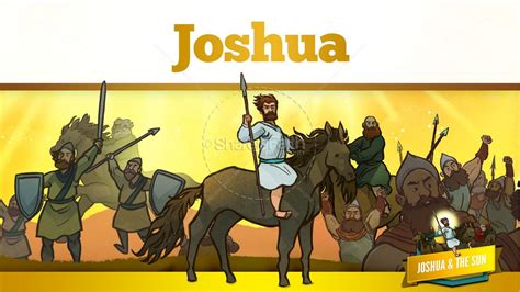 Joshua 10 Sun Stand Still Kids Bible Story