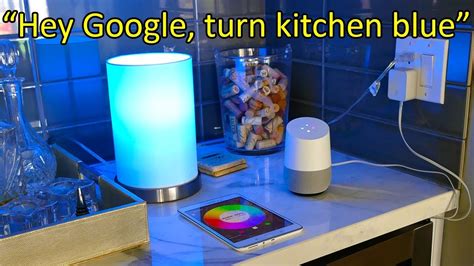 Using Google Home To Control Your Smart Light Bulbs - YouTube