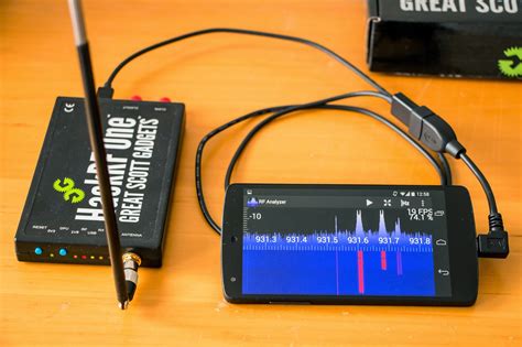 Mantz Tech: RF Analyzer - Explore the frequency spectrum with the HackRF on an Android device