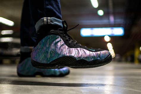 An On-Foot Look at the Nike Air Foamposite One 'Abalone' - WearTesters