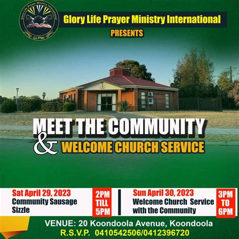 Welcome Church Service - Glory Life Prayer Ministry International