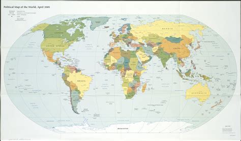 Political map of the world, April 2001 | Zoom into this map … | Flickr