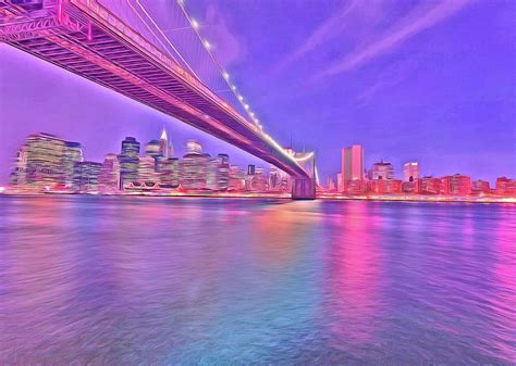 New York Skyline 39 Digital Art by John Shepherd - Fine Art America