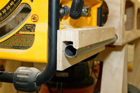 Detail photos of the Paulk Workbench mount for DeWalt DWE-7480﻿ | Paulk workbench, Workbench ...