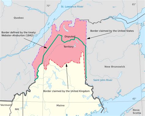 Image: Webster-Ashburton treaty map-en