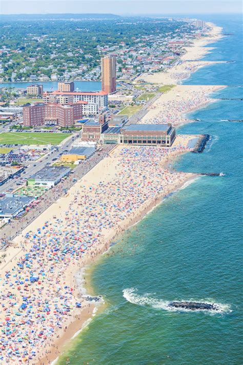 Asbury Park VIII Aerial Beach Photography - Etsy