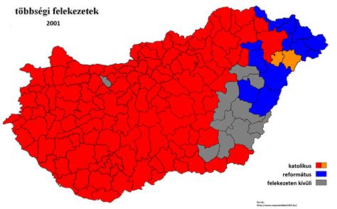 Religious map of Hungary 2001 _ 2 Infographic Map, Infographics, Economic Geography, Europe Map ...