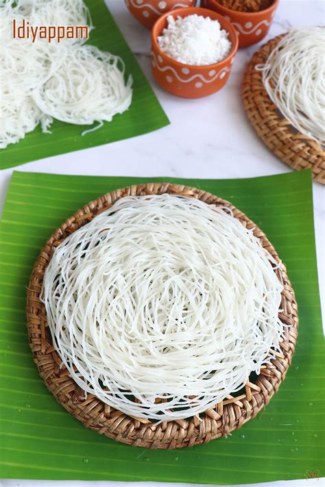 Idiyappam Recipe | String Hoppers | Nool Puttu Recipe - Sharmis Passions