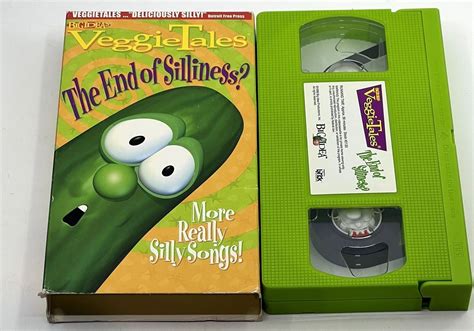 VeggieTales The End of Silliness More Really Silly Songs VHS | eBay