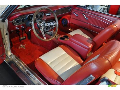 Pony Red Interior 1964 Ford Mustang Convertible Photo #53452507 | GTCarLot.com