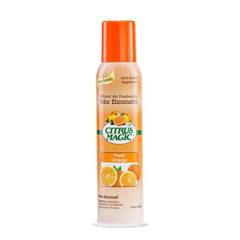 Citrus Magic Natural Odor Eliminating Air Freshener Spray, Fresh Orange