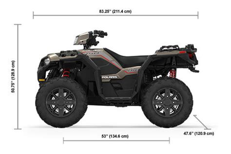 Specs: 2022 Polaris Sportsman 850 Premium Bronze Mist