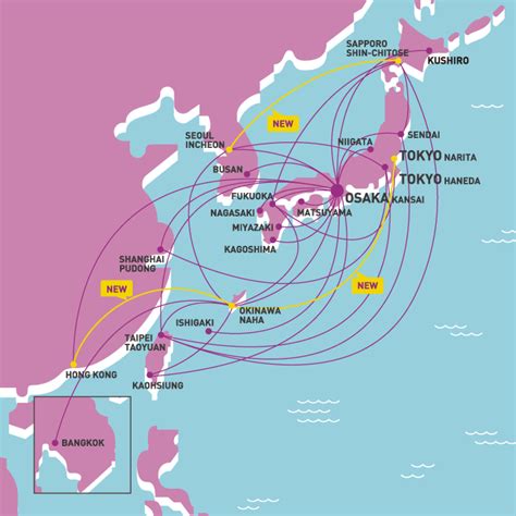 Route Map | Peach Aviation