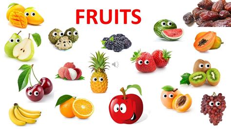 LEARN ABOUT FRUITS FOR KIDS || FRUITS FOR KIDS || FRUITS NAME ...