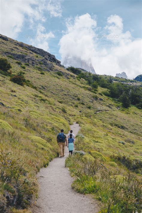 Hiking trails in Patagonia Stock Photo by takemewu31 | PhotoDune