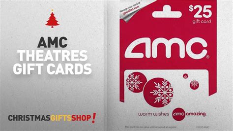 AMC Theatres Gift Cards Ideas: AMC Theatre Holiday Gift Card $25 - YouTube