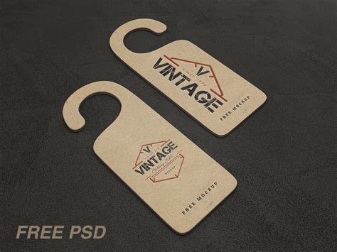 Vintage Label Psd Mockups (FREE PSD) by Simuradi on Dribbble