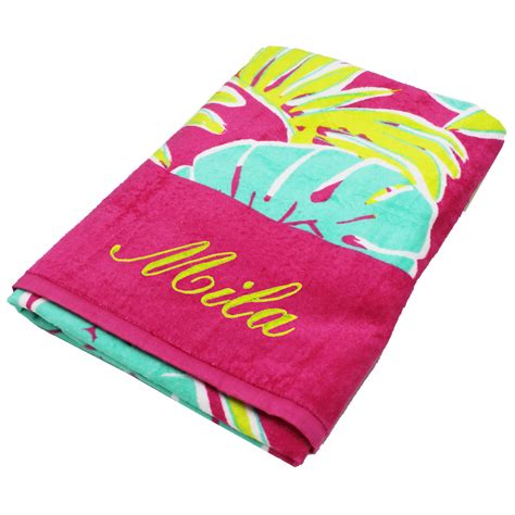 Cheap Custom Embroidery Beach Towels | EMBROIDERY & ORIGAMI