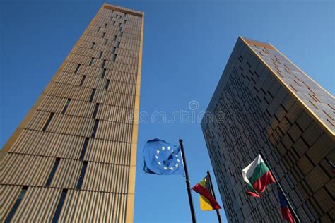 European Court of Justice stock image. Image of towers - 39021249