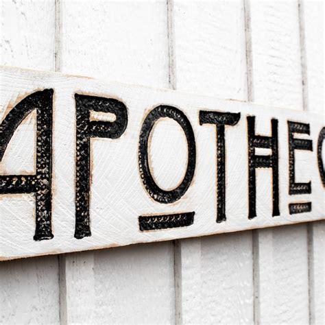 Apothecary Sign - Etsy