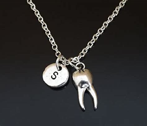 Amazon.com: Dentist Necklace, Dentist Charm, Dentist Pendant, Dentist Jewelry, Dentist Gift ...