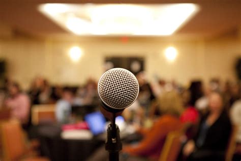 Microphone at Type A Mom Town Hall Meeting. | photography by… | Flickr
