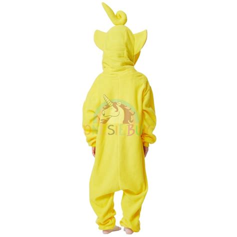 Teletubbies Costume Tinky-Winky & Laa-Laa & Dipsy & Po Onesie Halloween Cosplay Group Costumes ...