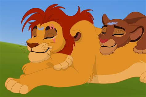 Kion and Rani by Wixie1 on DeviantArt