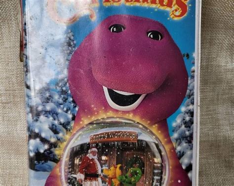 Vintage VHS Barney Christmas 1999 - Etsy