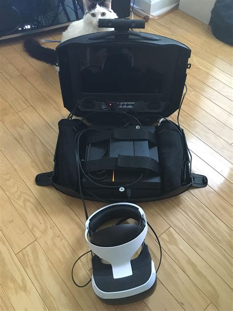 My portable PSVR setup : r/PSVR