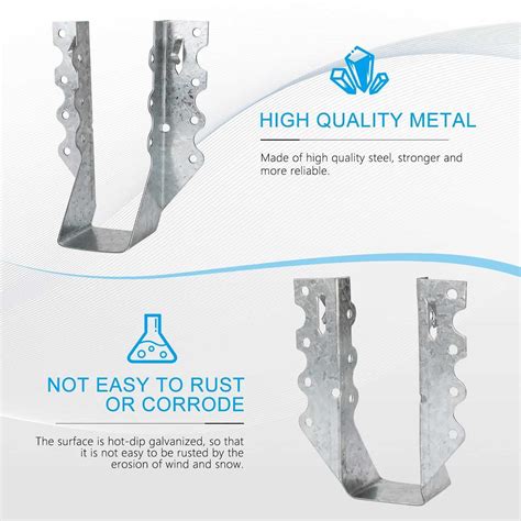 LukLoy 2x6 Joist Hanger 20 Gauge Galvanizing Face Mount Joist Hangers ...