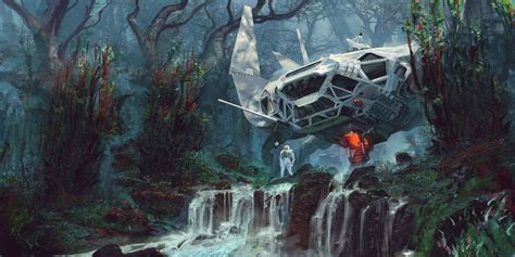 Alien Forest, Huy Tran Viet on ArtStation at https://novaillusion ...