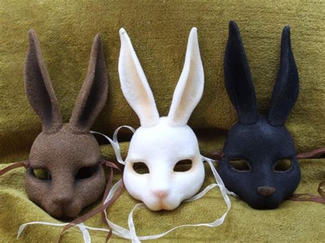 Rabbit masks | Bunny mask, Masks art, Mask