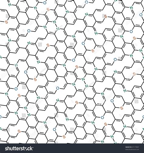 Seamlessly Wallpaper Chemistry Formulas On White Stock Vector (Royalty ...