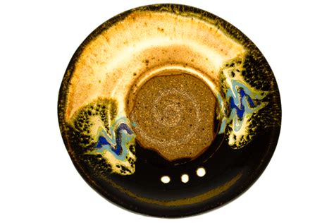 Handmade Pottery Garlic Plate | Prairie Fire Pottery