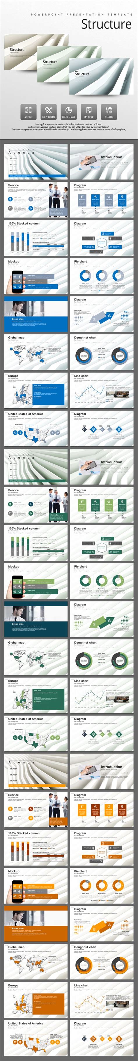 Structure PowerPoint Template