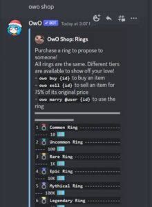 How to Use OwO Discord Bot [OwO Bot Commands] | CyberITHub