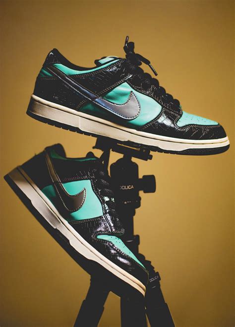 Nike SB Dunk Low ‘Tiffany’ (by Jan Larenz... – Sweetsoles – Sneakers, kicks and trainers.