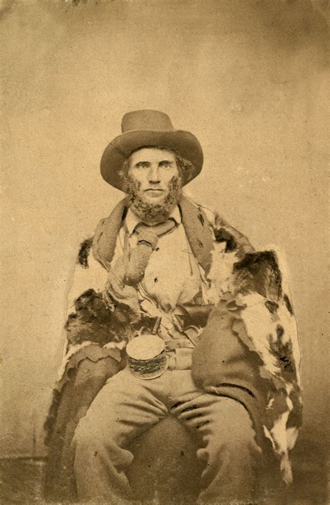 Mountain Men Pictures 1800s | William F.M. Arny, c. 1875, wearing the “mountain man” outfit he ...