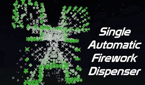 Automatic Dispenser [Perfect for FIREWORKS] Minecraft Map