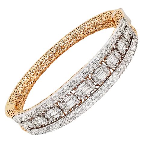 PIAGET Diamond Gold Spin Bracelet at 1stDibs