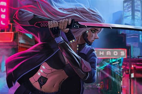 Katana In Cyberpunk 2077 - Cyberpunk 2077