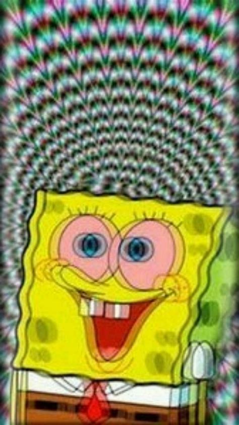 1080P free download | SpongeBob, trippy, pattern, HD phone wallpaper ...