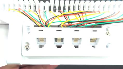 Pre-Wired 66 Block with 12 RJ11 Jacks | Wiring Block - YouTube