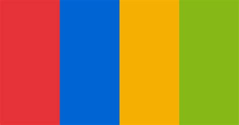 EBay Logo Color Scheme » Blue » SchemeColor.com