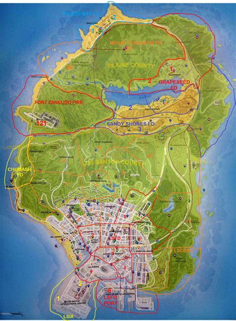 San Andreas fire Stations coverage areas map by PRPFD2011 on DeviantArt